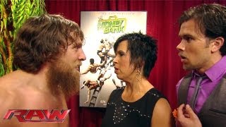 Raw  Vickie Guerrero gives Daniel Bryan a rematch with Randy Orton Raw June 24 2013 [upl. by Dominik]