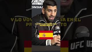 Ilian Topuria Avisa parati boxeo shorts ufc [upl. by Enileoj781]