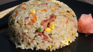 Chahan チャーハン  le riz sauté japonais  Cooking With Morgane [upl. by Nomelc]