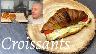 Zapiekane w piekarniku Croissants francuskie rogaliki z serem brie i pomidorami [upl. by Iknarf775]