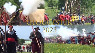 The Sealed Knot  The Siege Of Gloucester 2023 [upl. by Adi463]