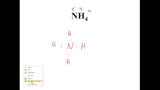 Lewis Dot Structures for Polyatomic Ions  CLEAR amp SIMPLE [upl. by Tnahsarp]