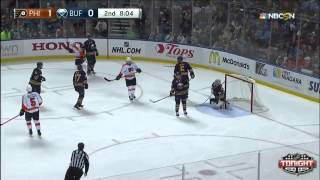 Game 56 Philadelphia Flyers vs Buffalo Sabres 15 february 2015 [upl. by Conah504]