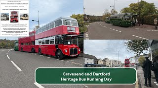 Gravsend and Dartford Heritage Bus Running Day 2024 [upl. by Novel]