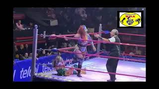 Lucha por el Campeonato Intercontinental Femenil IWRG Keyra vs Sadica [upl. by Kimon]