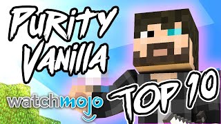 Top 10 Rarest Items on Purity Vanilla Minecraft Anarchy [upl. by Zoarah39]