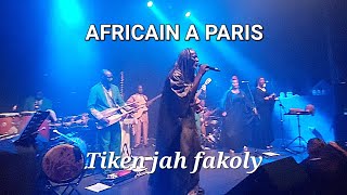 Africain A Paris  Tiken Jah Fakoly  ACOUSTIC TOUR LIVE [upl. by Carew]