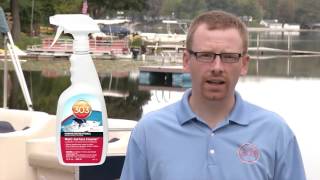 Boat Protection with 303 Aerospace Protectant and MultiSurface Cleaner [upl. by Inalej549]