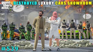 Michael Destroys Luxury Car Showroom For Richman  Gta V Gameplay [upl. by Assyral]