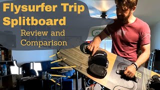 Flysurfer Trip Split Kiteboard Review and Comparison vs Nobile NHP Shinn Slicer [upl. by Chouest906]