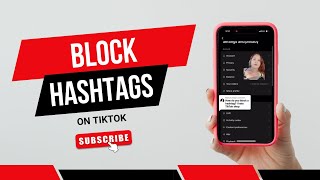 How To Block Hashtags On TikTok [upl. by Rosse]