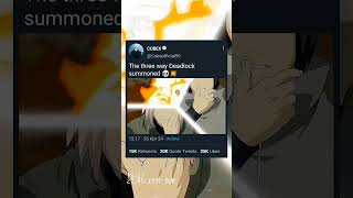 the three way deadlock summoned 💀💥narutonarutoshippudenanime shortsvideo [upl. by Spaulding]