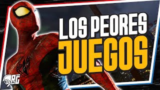 Los PEORES Videojuegos de SPIDERMAN  Spideremilio [upl. by Alethea]