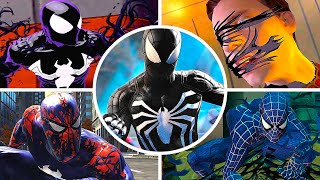 Evolution of Symbiote Taking Over Peter Parker in SpiderMan Games 2005  2022 [upl. by Nivled]