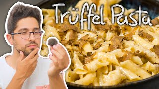 Trüffel Pasta Rezept aus Istrien Fuži s tartufima [upl. by Lekcim]