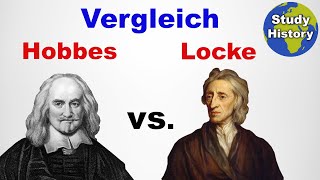 Hobbes und Locke im Vergleich I Menschenbild und Entstehung eines Staates I Anthropologie [upl. by Darell]