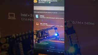 DuinoCoin mining ESP8266 [upl. by Ajit]