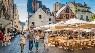 Walking in Tours France  July 2023  Tours 4k France [upl. by Clarine]