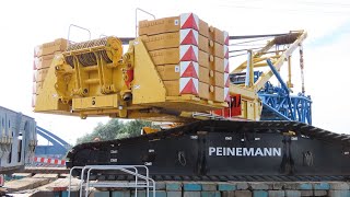 PEINEMANN  Demontage LIEBHER LR 16002 Teil 2 [upl. by Let]