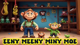 Eeny Meeny Miny Moe  Nursery Rhymes And Kids Songs [upl. by Ilagam]