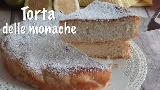 Torta delle monache il dolce alle mandorle senza farina burro né lievito di orgine antichissima [upl. by Mcclelland]