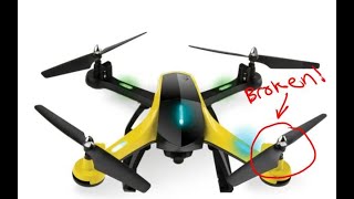 How to fix a Vivitar VTI Skytracker GPS Aerial Drone with Camera propellor not spinning gear issue [upl. by Edasalof]