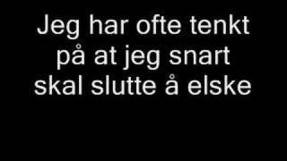 Plumbo  Slutte å drikke Tekst [upl. by Bessy]