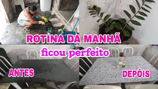 É ISSO QUE EU FAÇO PRA MUDAR A PLANTA Minha mesa ficou assim depois do adesivo Rotina da manhã [upl. by Ilah960]