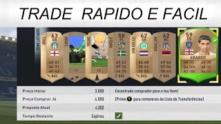 💲💲 TRADE RAPIDO E FACIL 💲💲  FIFA 17 ULTIMATE TEAM [upl. by Campman]