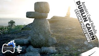 How to Stack DUBLIN Cairn Stones Rock Puzzle Solution Assassins Creed Valhalla [upl. by Marc]