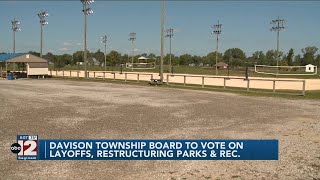 Davison Township board to vote on restructuring parks amp rec department [upl. by Rramel]