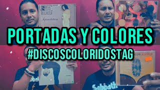 LAS PORTADAS Y SUS COLORES  Respondo al DiscosColoridosTag [upl. by Senoj]