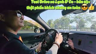 Test Drive xe sedan Lynk amp Co 03 Cảm giác lái phấn khích Động cơ 20L Volvo tăng áp 265 HP380 Nm [upl. by Akinirt]