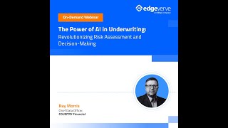 Underwriting reimagined with AI  Webinar [upl. by Yehsa]