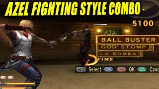 God Hand Azel Mod  Fighting Style Combo [upl. by Ashlen]