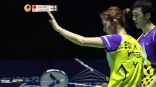 THAIHOT CHINA OPEN 2014  F  XD Zhang NZhao Y L 1 CHN VS Yoo Y SEom H W KOR [upl. by Bromley323]