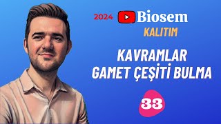 Kalıtımla İlgili Kavramlar  39 Günde TYT Biyoloji Kampı33  10 Sınıf Biyoloji Kampı6 2024 [upl. by Gershon850]