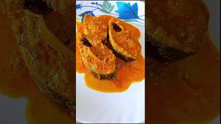 Hilsa fish recipe with mustard😋😋shortsfood cooking [upl. by Ahsirat]