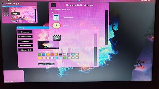 CrystalOS Alpha setup but on bare metal Is it any good  COSMOS C [upl. by Clabo41]