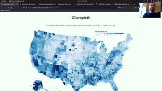 D3js Choropleth Map Code Walkthrough [upl. by Suirrad]