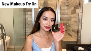 New Makeup Try On  Chantecaille Lancome ColourPop [upl. by Anigriv]