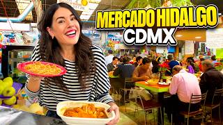 ¡El MERCADO donde se COME MÁS RICO en CDMX MEXICO 4K [upl. by Yknarf283]