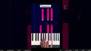 How to play like tchouameni on piano 😱😱pianosoinapp pianotutorial [upl. by Lad921]