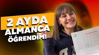 2 Ayda Almanca Öğrendim Goethe B1 Sınavını Geçtim [upl. by Gamber]