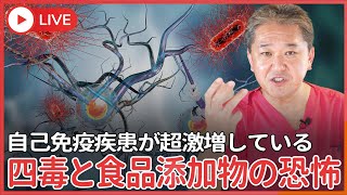 日本でもアメリカでも、 自己免疫疾患が超激増している！ 癌を減らしたアメリカでも減らせなかった自己免疫疾患、四毒と食品添加物の恐怖 [upl. by Eseerahs]