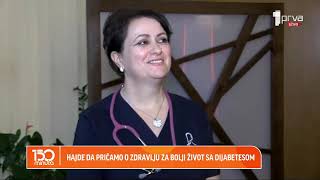 Dan dijabetesa 2024 Prva TV dr Marijana Babić Prvulović [upl. by Nueoras]