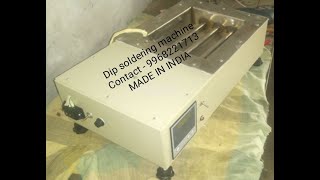 Dip Soldering Machine modal 012 [upl. by Filahk]