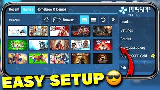 2024🔥Ppsspp Emulator Setup Guide  How To Play Games Using Ppsspp Emulator In Hindi [upl. by Page700]