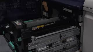 Xerox D125 Cleaning Cartridge Replacement [upl. by Sirromad]