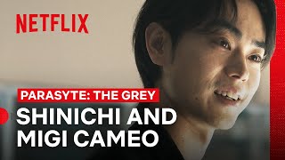 Shinichi and Migi Make a Cameo  Parasyte The Grey  Netflix Philippines [upl. by Marasco]